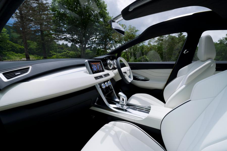 Интерьер Mitsubishi XM Concept 2016 года  (фото 2 из 22)